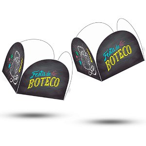 100 Forminhas para doces Decoração Boteco aniversário