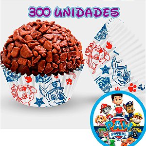 300 Forminhas N5 decoração festa Patrulha canina aniversário