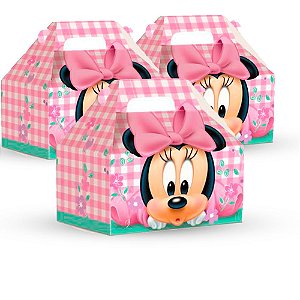 20 caixinhas Maletinhas Decoração festa Minnie