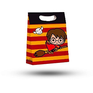 Caixa para Presente Decoração Harry Potter festa 18x7,5x25