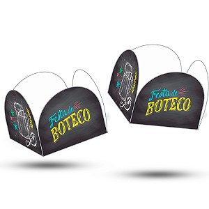 50 Forminhas decoração festa Boteco cor mais viva