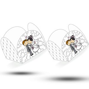 50 Forminhas para doces Decoração de festa noivos