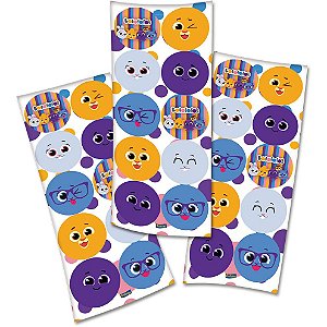 30 Adesivos decoração festa Bolofofos aniversário