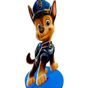 Decoração festa Patrulha canina Centro de mesa Chase GIGANTE