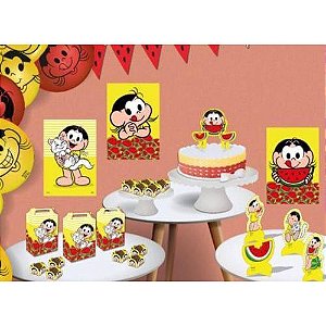 KIT só um bolinho Magali melancia/ 89 peças para decorar