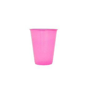 50 Copos descartáveis 200ml escolha a cor decoração festa rosa