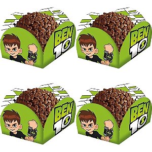 40 Forminhas para Doces decoração Ben 10 festa aniversário