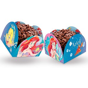50 Forminhas para doces Ariel Disney decoração festa