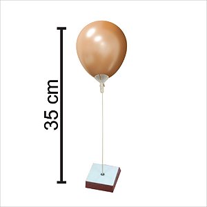 Suporte para Balão Mesa 1 hastes Decoração 27cm