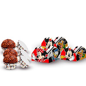Kit festa Completo 150 pçs Decoração Mickey Mouse Disney