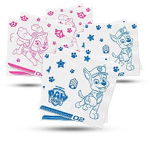 112 Guardanapos Temáticos decoração festa Patrulha Canina