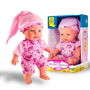 Boneca Coleção Milkinhas Classicas com Pijaminha e cheirnho