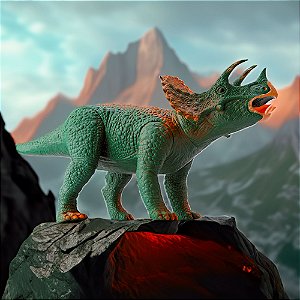 Brinquedo Dinossauro ATRICERATOPS mais resistênte e cor