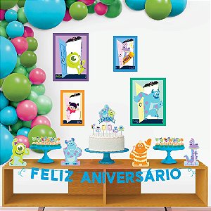 Kit festa Gatinha Marie Decoração Aniversário completa 40pçs - piffer - Kit  Decoração de Festa - Magazine Luiza