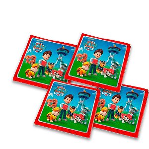 Guardanapos Decoração Patrulha Canina Papel festa anive 16un