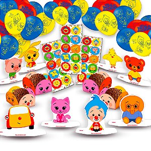 Kit festa 103pçs decoração Heroi Do coração festa aniversári