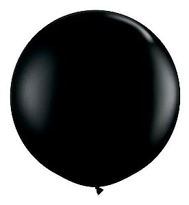 Balão Bexigão BIG 250" Liso PRETO Coloque doces dentro