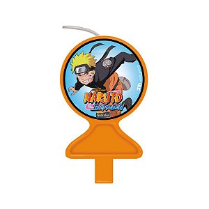 Vela PLANA NARUTO Decoração festa