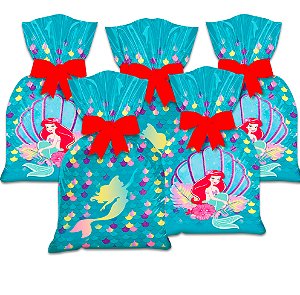 12 Sacolas surpresa Lembrancinhas ARIEL decoração  festa