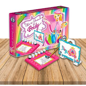 Kit Pintura infantil das Princesas e Bridy mais diversão