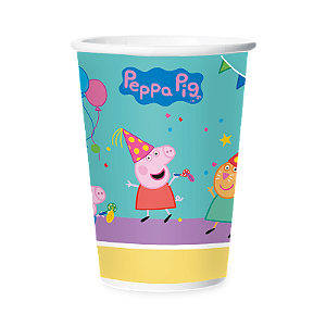 Kit festa completo 113pçs decoração Peppa Pig aniversário