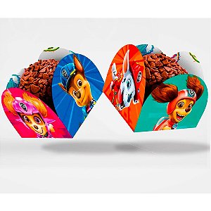 100 Forminhas para doces Decoração Patrulha Canina Herois