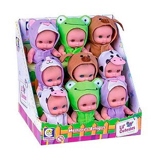 Boneca Lil Cutesies Melhores Amigos fofinhas e cheirosas