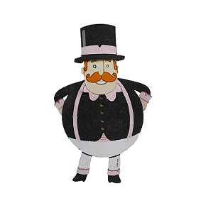 Decoração Mundo Bita festa Centro de mesa GIGANTE EVA 21cm