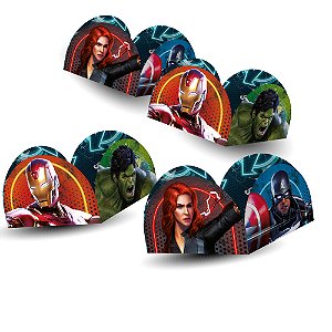 50 Forminhas Decoração Vingadores Marvel festa perfeita