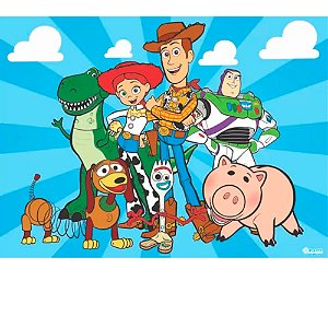 Decoração festa Toy Story  Painel TNT GIGANTE 1,40m aniversário