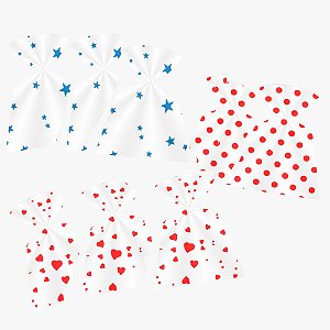 50 Sacolinhas decoração festa aniversário  Escolha variação