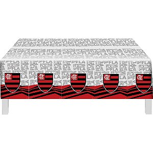 Toalha De Mesa Decoração Flamengo Festa Aniversario 120x180