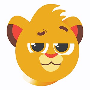 Decoração Bolofofos - Rick Festa Aniversário 13x12 cm