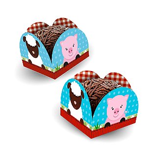 50 Forminhas Aniversár Fazendinha festa decoração para doces
