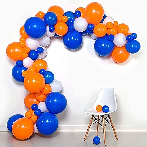 Kit Arco balão Nas cores Bolofofos Decoração Festa 150pçs