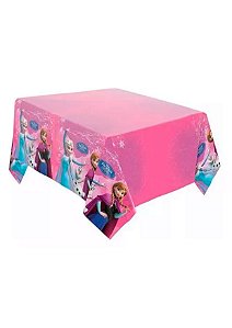 Toalha de Mesa Grande Decoração Frozen Festa 120x220cm