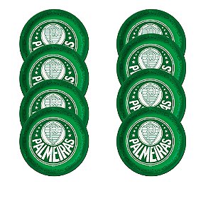 Decoração Palmeiras festa aniversário Pratos 18cm 8 unid