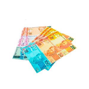 Dinheirinho De Mentira 61 Notas lembrancinha aniversário