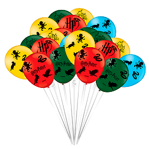 50un Balões Bexigas Numero 9 Decoração Harry Potter Festa