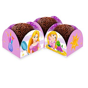 50 Forminhas para doces decoração Rapunzel festa aniversário