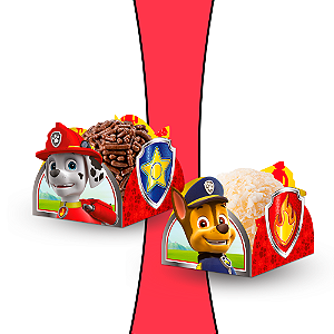 50 Forminhas 3D Decoração festa Patrulha Canina aniversário