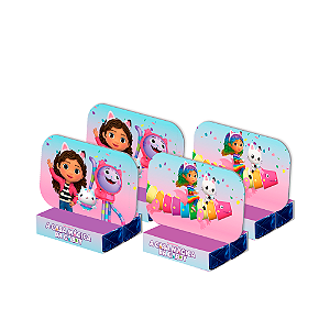 8 Decoração Porta Chocolate anive Casa Magica da Gabby Festa