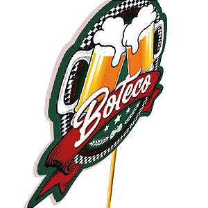 Topo de bolo Decoração Boteco kit 7 peças Festa Aniversário