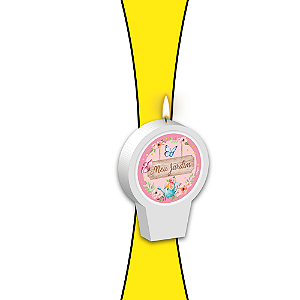 Vela festa Meu jardim Decoração aniverário e eventos