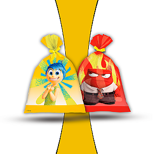 16 Sacolas Surp Festa Divertidamente decoração lembrancinha