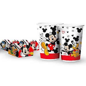 Kit Festa Mickey Mouse Decoracao Anive 8 Copos +50 Forminhas