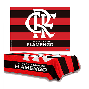 Kit festa Flamengo Decoração Aniversário Painel+Toalha