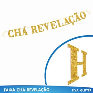 Kit festa Chá Revelação Decoração Completo EVA Verde lilás