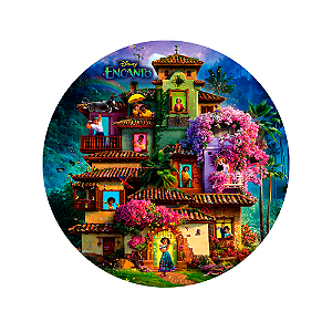 Painel Sublimado Tecido Festa Encanto Disney Decoração 1,55m