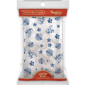 50 Sacos De papel Temático festa Patrulha canina Decoração